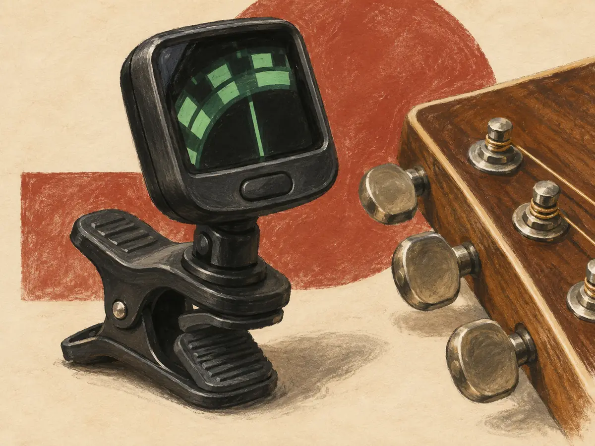 Peterson StroboClip HDC, editorial illustration